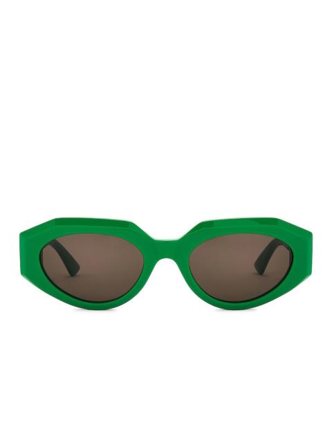 Bottega Veneta Acetate Cat Eye Sunglasses