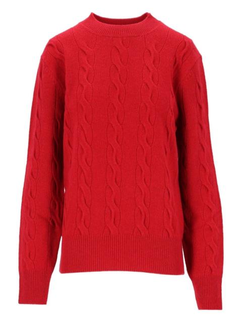 AMI Paris Ami Women Cable-Knit Sweater