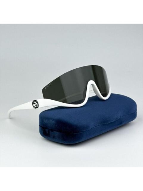 GUCCI NEW Gucci GG1650S 007 White Grey Unisex Shield Mask Sunglasses GG 1650S