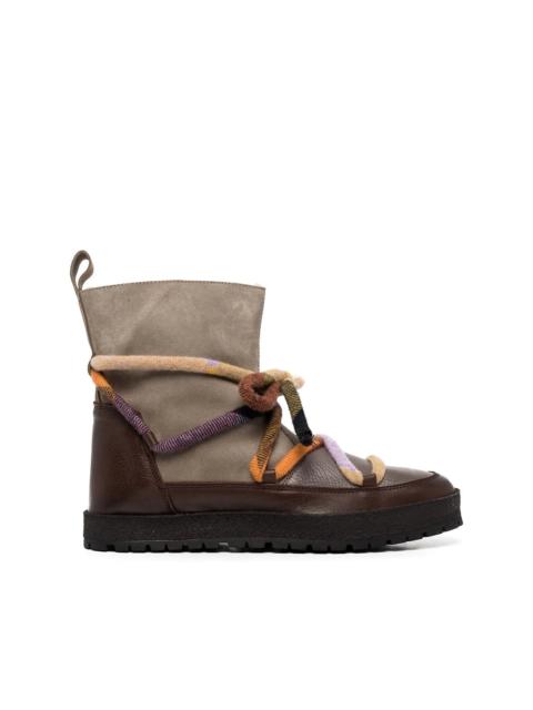 HENRIK VIBSKOV THE SUGAR BOOT - LEATHER GREY