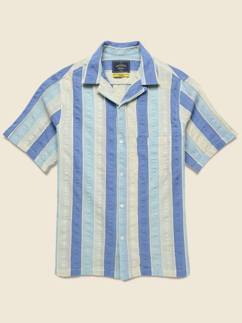 Portuguese Flannel Punta Camp Shirt - Blue