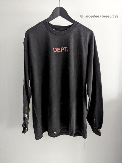 Other Designers Gallery Dept. - *NWT* PAINTED BLACK/PINK LOGO LONGSLEEVE SHIRT