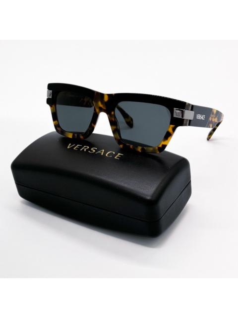 VERSACE NEW VERSACE VE4464 5456/87 BROWN MOD 4464 UNISEX SUNGLASSES