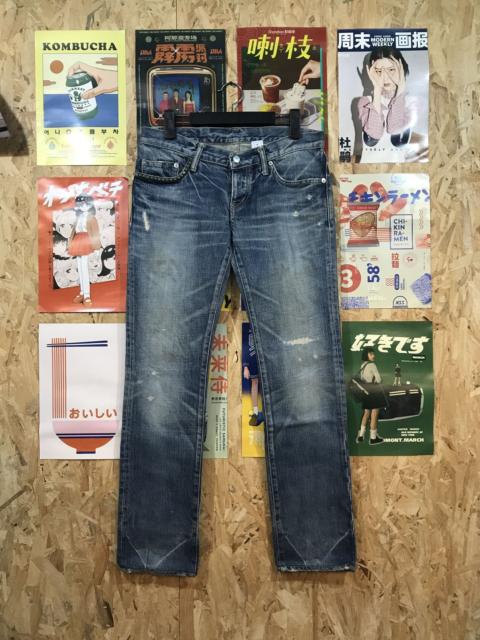 Hysteric Glamour Distressed Hysteric Glamour Denim Pants
