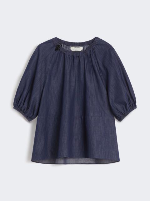 'S Max Mara TALIA Lightweight denim blouse