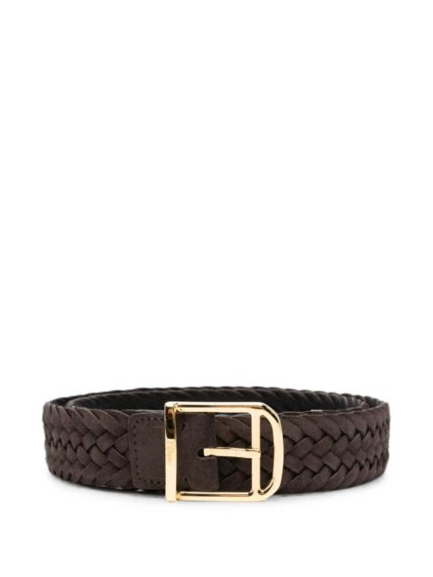 Brioni Brioni Men Suede Leather Belt