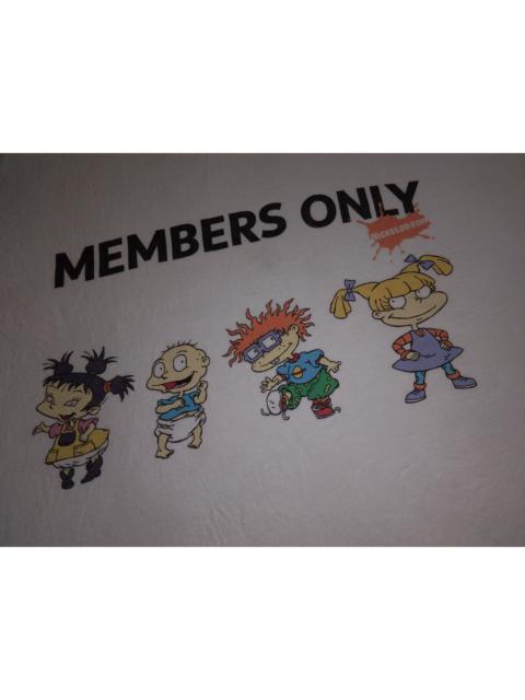 Other Designers Members Only x Rugrats Nickelodeon cartoon tshirt