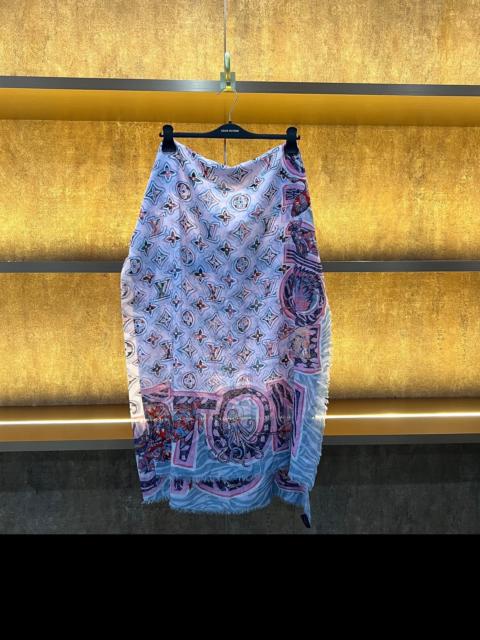 Louis Vuitton Louis Vuitton Silk Scarf