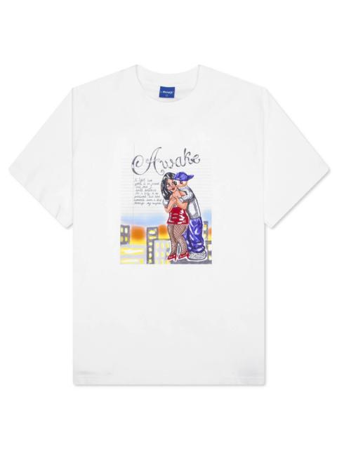 AWAKE NY HUG TEE - WHITE
