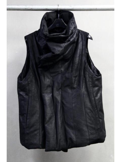Julius Julius Down Distressed Vest Jacket