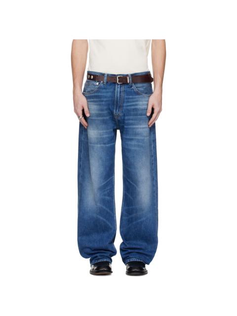 WORK SHOP Emporio Armani Blue Terzo Cut Jeans