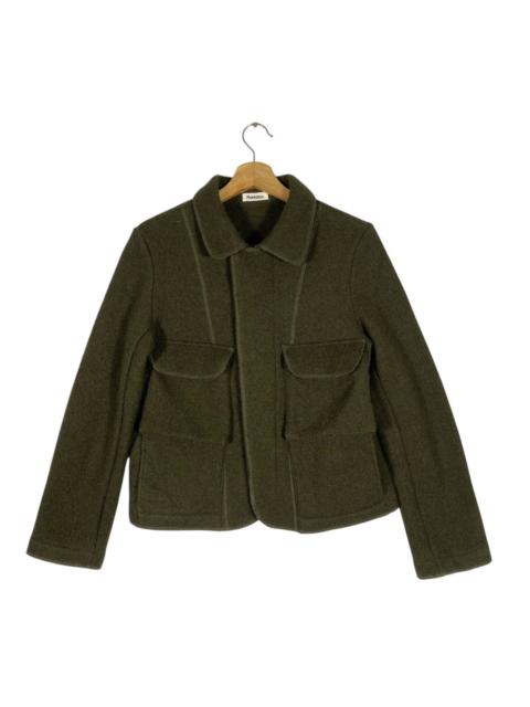 Other Designers Vintage Issey Miyake Plantation Wool Button Jacket