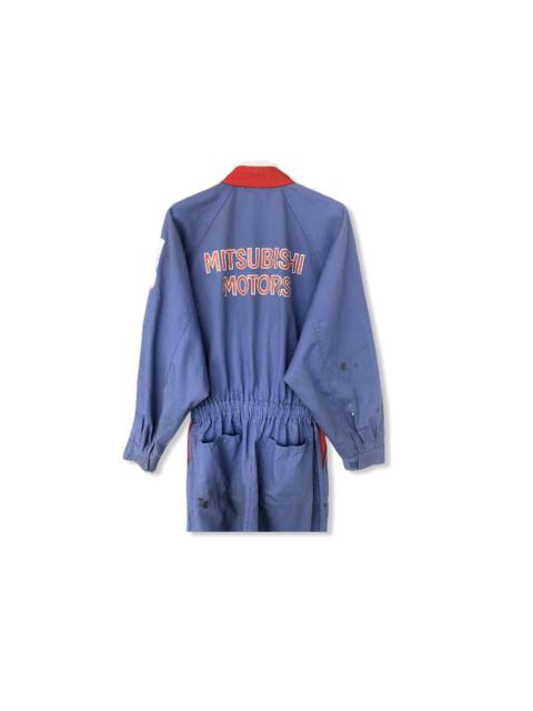 Other Designers Sports Specialties - Vintage Mitsubishi Motorsport Racing Overal Workers