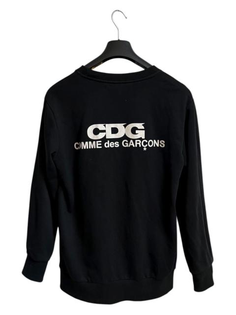 Other Designers CDG by Comme des Garcons - STEAL! 2010s Comme Des Garcons CDG Logo Crewneck (M)