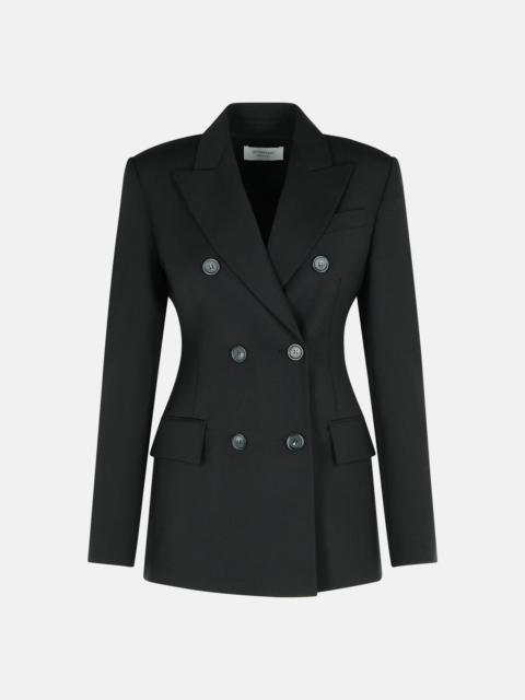 'ADAMO' BLACK VIRGIN WOOL BLAZER