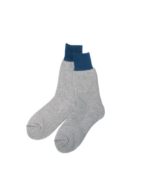ROTOTO® DOUBLE FACE CREW SOCKS SILK ＆ COTTON - R1515-241