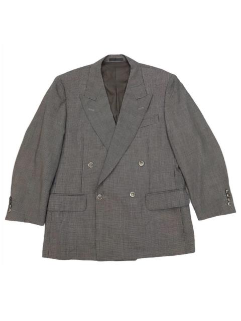 Burberry Burberrys Silk & Kid Mohair Double Breast Jacket Coat