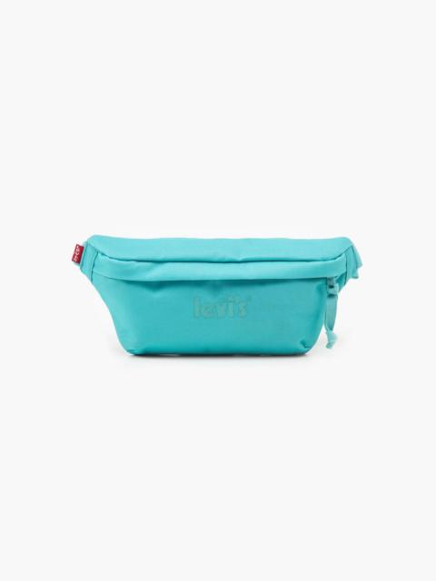 LEVI'S® SMALL POSTER LOGO BANANA SLING BAG