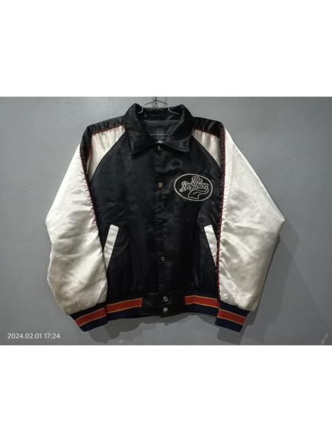 Other Designers Japanese Brand - Vintage SUKAJAN DOG TOWN Black Dragon Eagle Jacket Satin