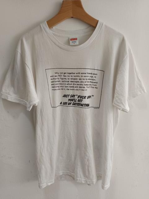Supreme Just say no supreme 2016