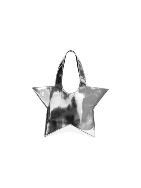 Coperni Mirrored Mini Star Tote Bag 'Silver'