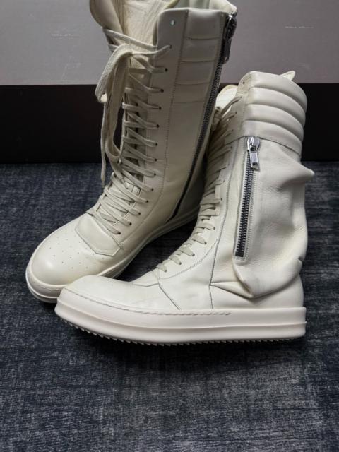 Rick Owens Rick Owens Cargo basket knight boots