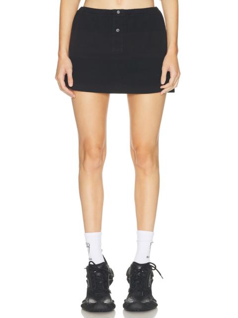 Alexander Wang Mini Deconstructed Polo Skort