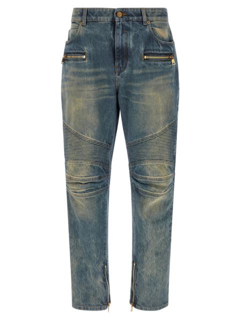 Balmain Balmain Men Biker Jeans