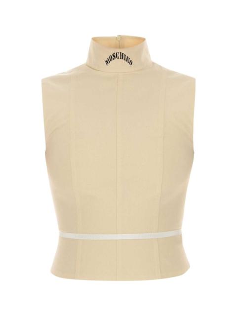Moschino Moschino Women Cream Cotton Top