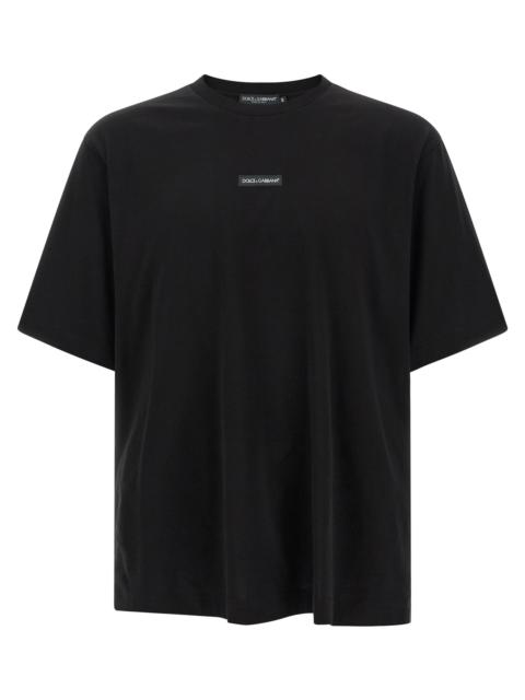 Dolce & Gabbana Dolce & Gabbana Men Logo Patch T-Shirt
