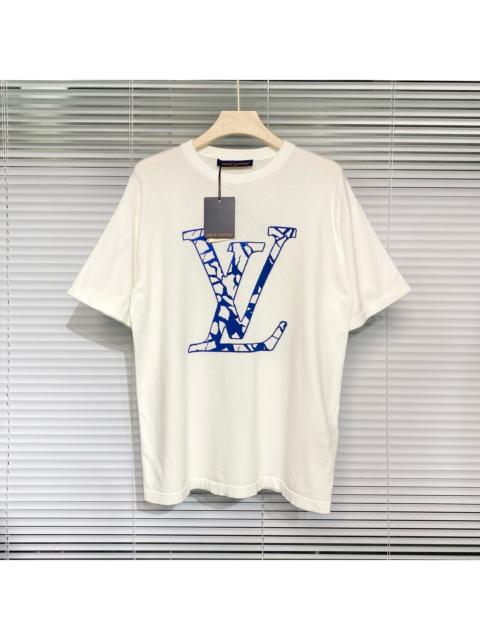 Louis Vuitton Louis Vuitton knitted short-sleeved top, Spring/Summer 2025 Ski Collection