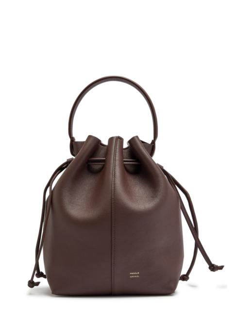 Mansur Gavriel Mansur Gavriel Flores Grained Leather Bucket bag