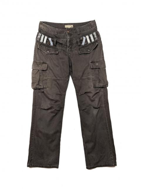 Other Designers Denime - Denim Lab Japan Double Waist Cargo Khakis Bottom Pant