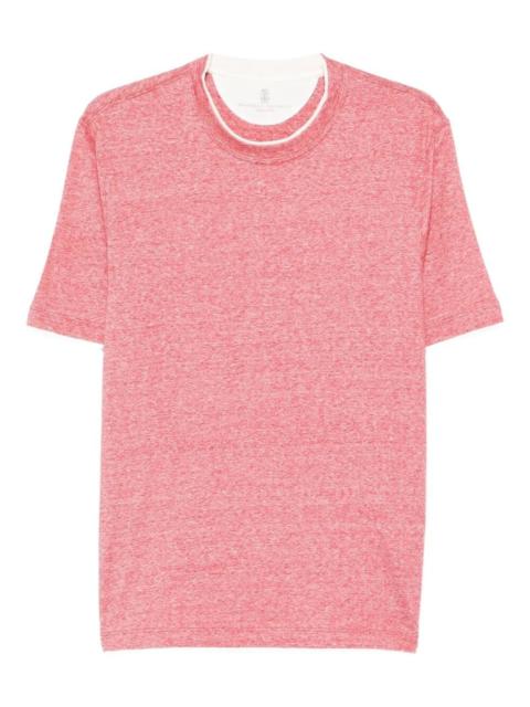 Brunello Cucinelli T-Shirt With Faux-Layering