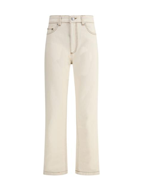 Ami Paris Women Straight Jeans