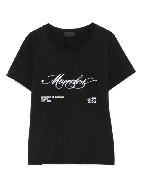 Moncler Moncler Women Logo Cotton T-Shirt