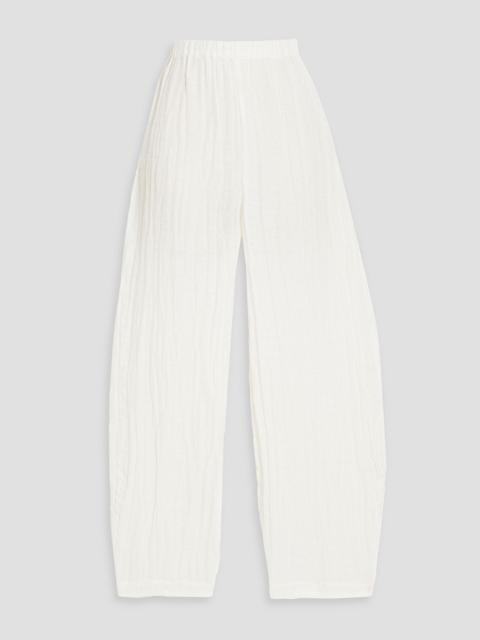 BY MALENE BIRGER Mikele linen-gauze tapered pants