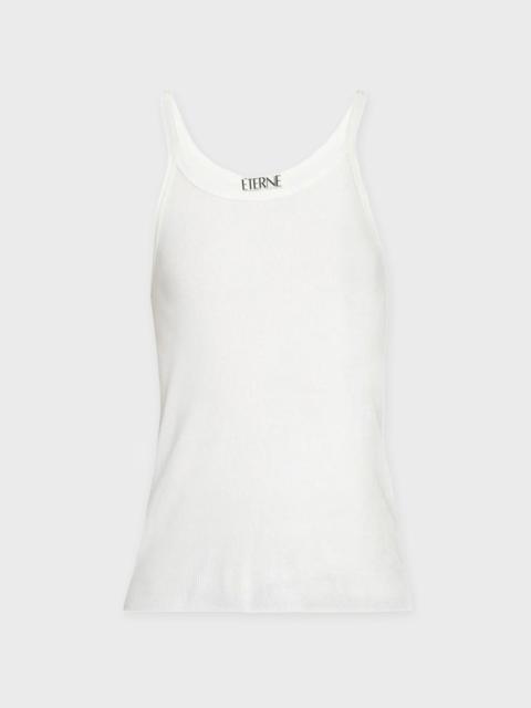 ÉTERNE Top Rib Tank Ivory