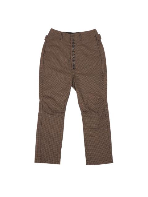 Kapital Vintage Kapital Chino Clown Pants Houndstooth Pattern