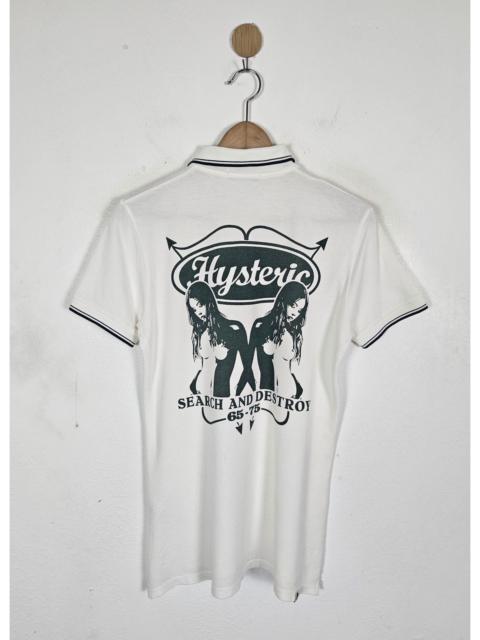 Hysteric Glamour Hysteric Glamour Search & Destroy polo shirt