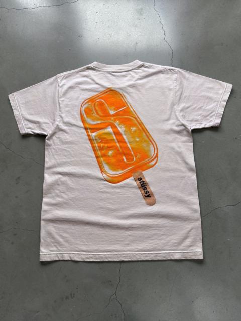 Stüssy Vintage Y2K Stussy Print Ice Cream Big Logo T-Shirt Tee