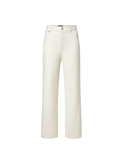 straight-leg jeans
