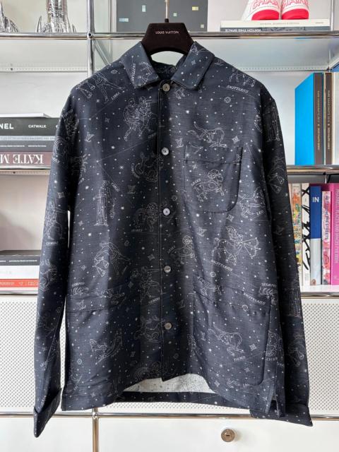 Louis Vuitton Louis Vuitton Zodiac Embroidery Long Sleeve Shirt