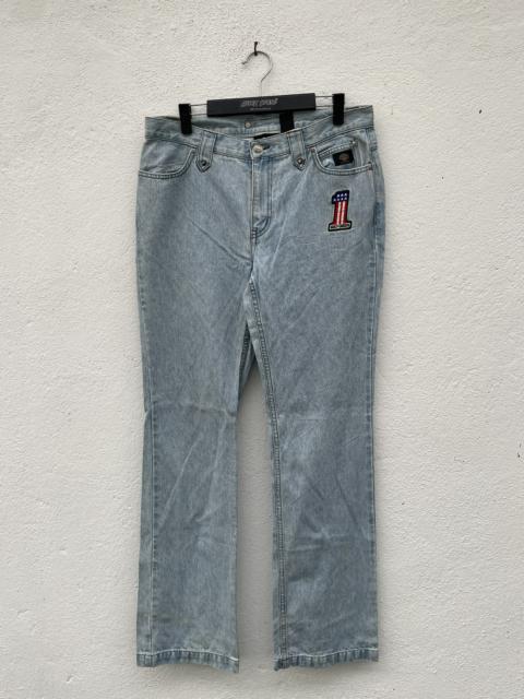 Other Designers Vintage - Vintage Harley Davidson Flare Jeans