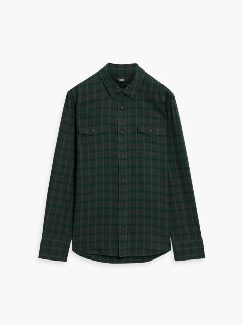 Other Designers Everett checked cotton-blend shirt