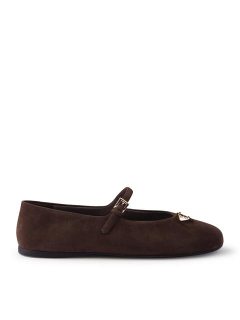 Prada Prada Women Suede Ballerinas