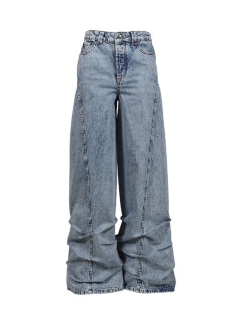 AVAVAV AVAVAV PLEATED JEANS BLUE / BLU