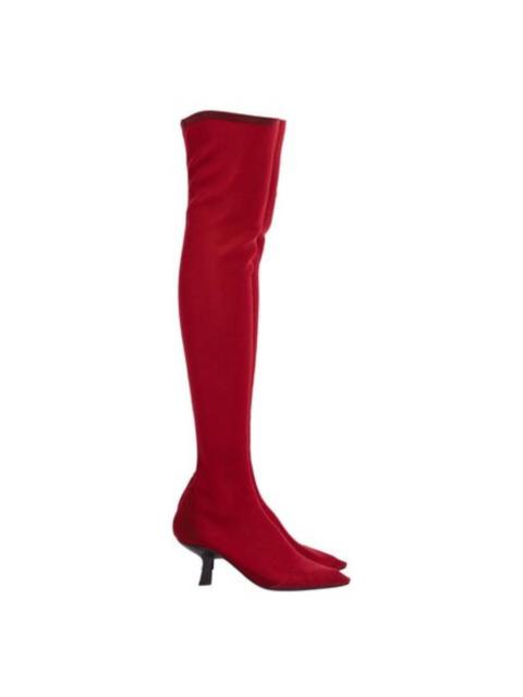 FERRAGAMO Ferragamo Over-the-Knee Stretch Boots, Size 7 C