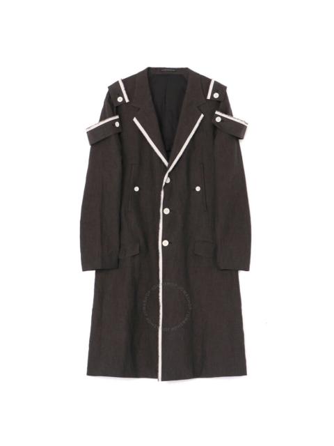 Yohji Yamamoto Hemp Cloth K-Shoulder Epaulet Long J