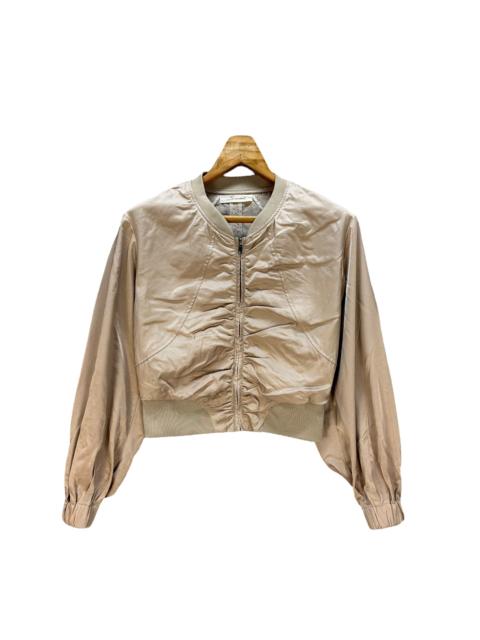 Other Designers Japanese Brand - SNIDEL Cropped Bomber Jacket Free Size #A63-1533